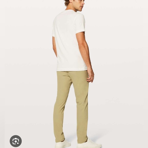 Lululemon Commission Slim Warpstream Pant - Tofino Sands - size 30 - Picture 3 of 11